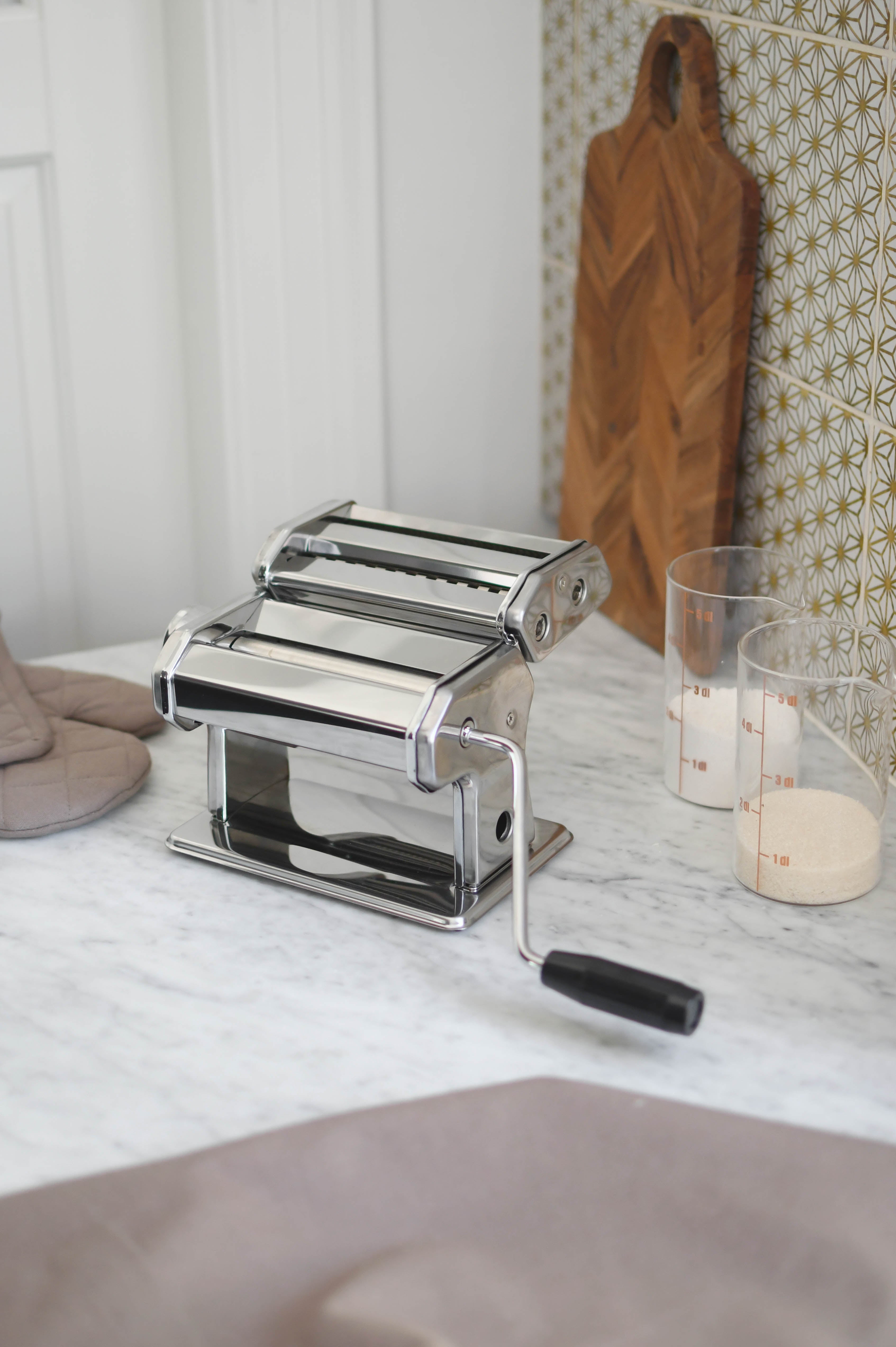 Pastamaskine, metal - 20,8x19,5 cm